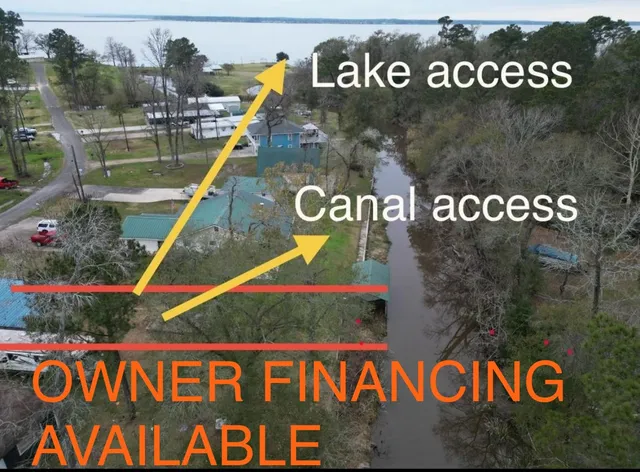 an aerial view of residential houses with outdoor space and swimming pool