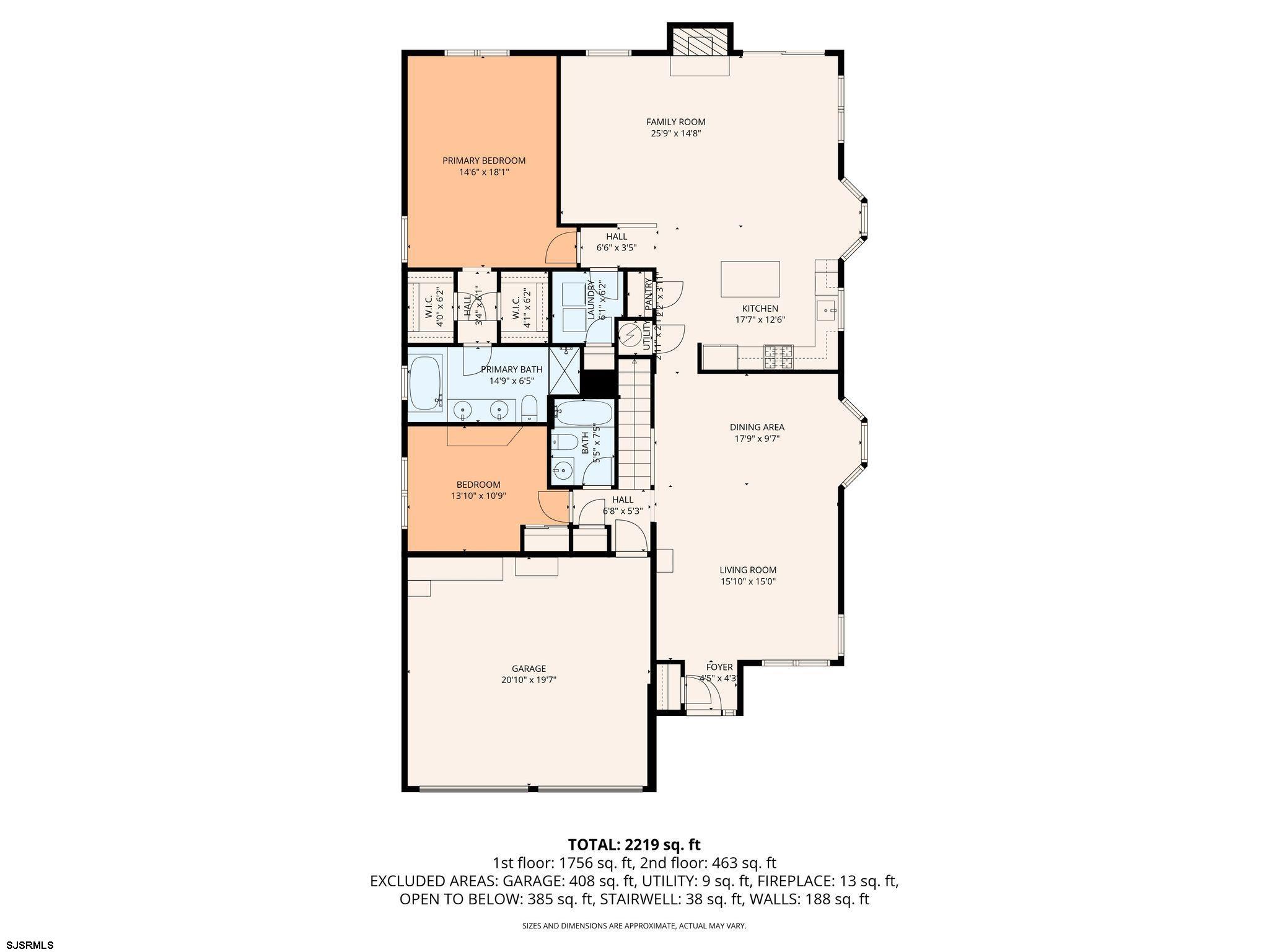 11 Daffodil Road Egg Harbor Township, NJ 08234 - Photo 48 of 50 a picture of a floor plan