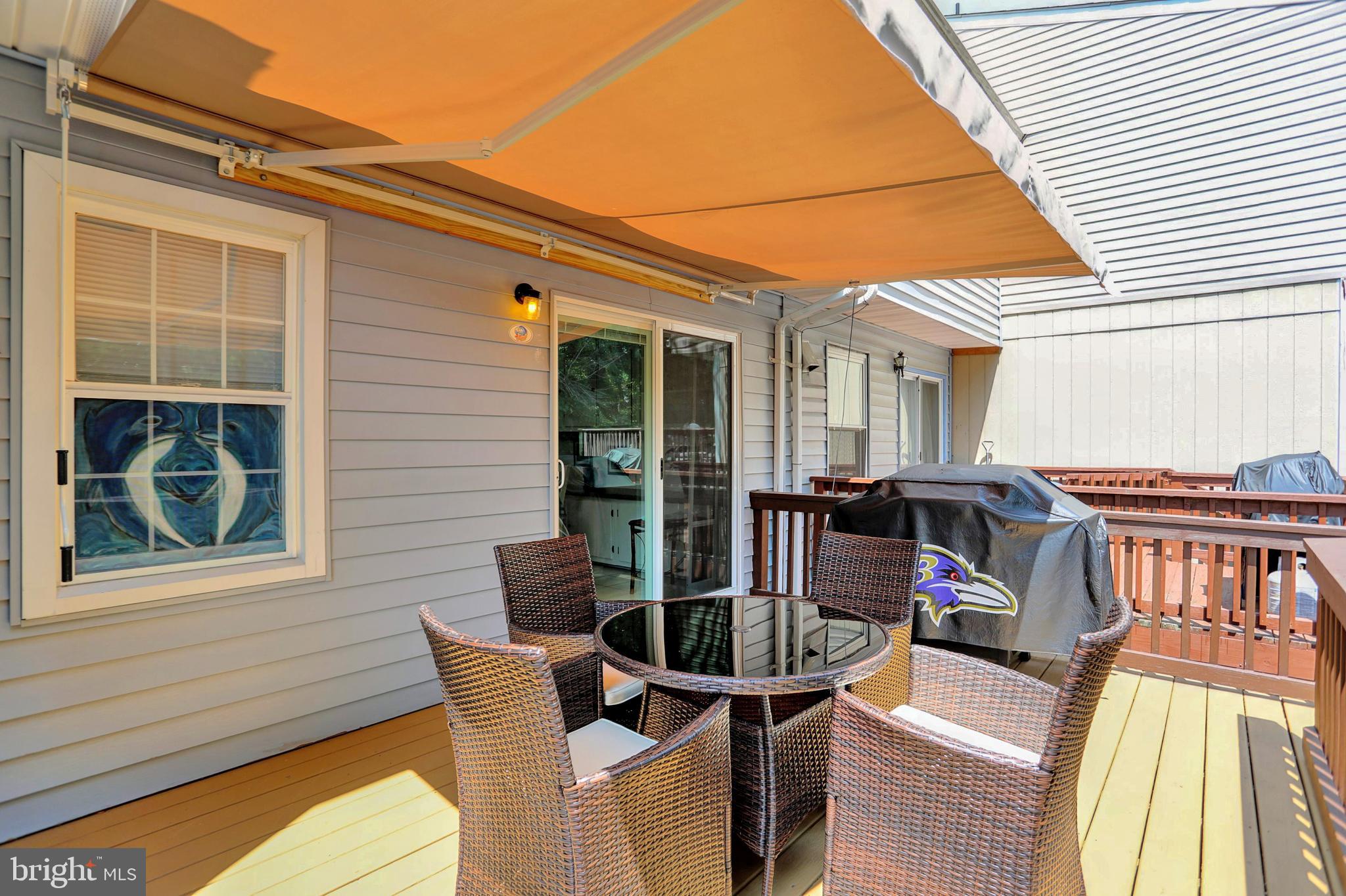 8203 Mitnick Road Baltimore, MD 21236 - Photo 21 of 33 TOO HOT? NOPE WE HAVE AN AWNING