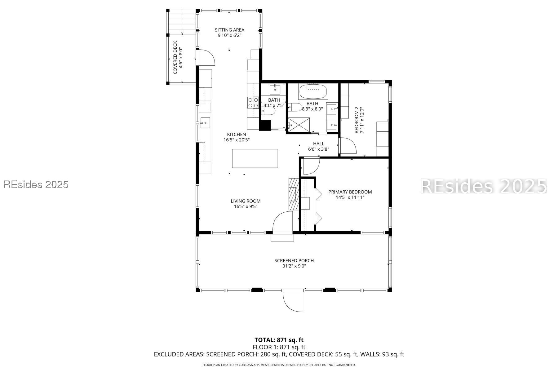 38 Boundary Street Bluffton, SC 29910 - Photo 95 of 96 2D FLOOR PLAN