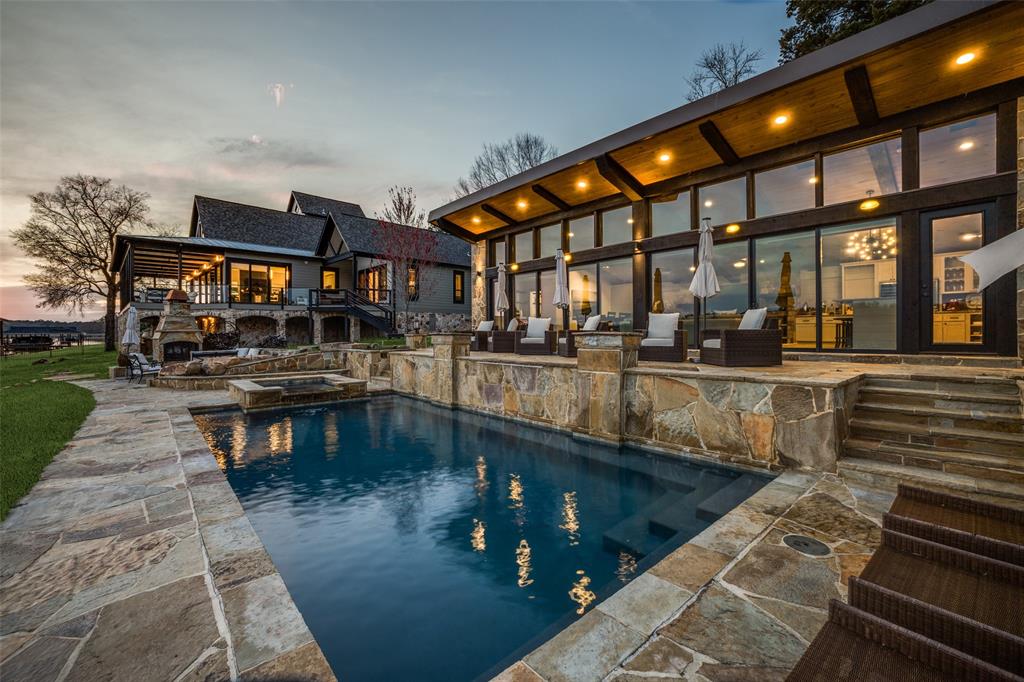 260 Cypress Marina Road Scroggins, TX 75480 - Photo 2 of 40 a swimming pool view with a outdoor seating