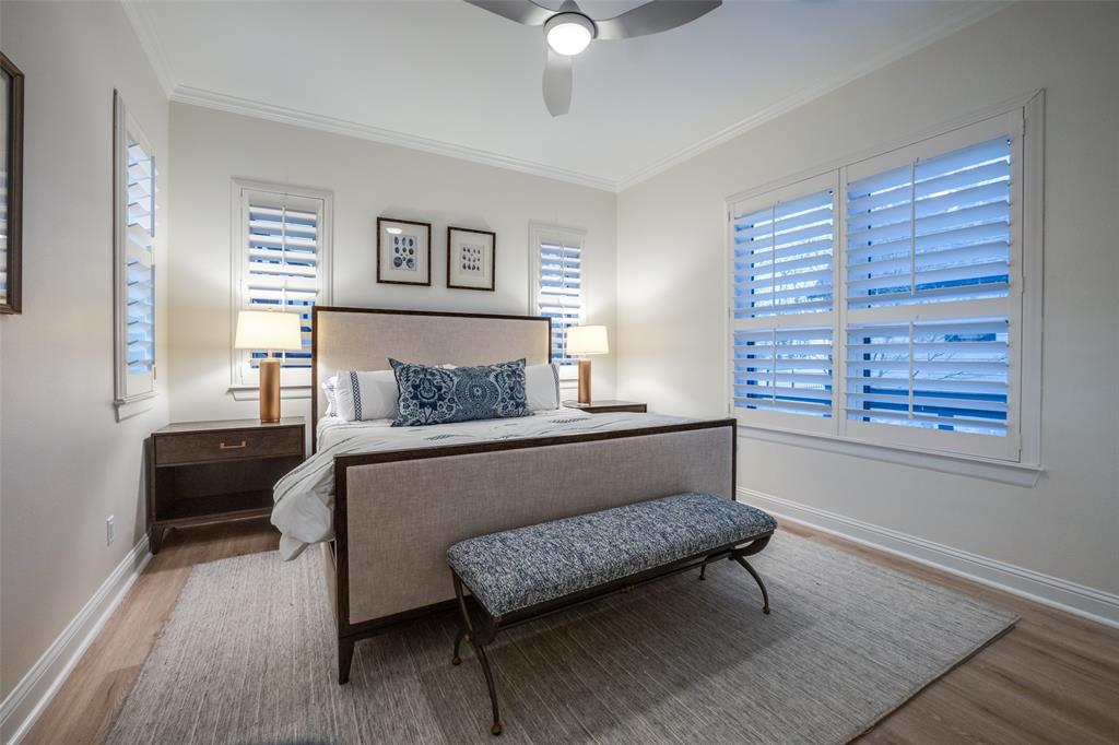 260 Cypress Marina Road Scroggins, TX 75480 - Photo 22 of 40 a bedroom with a bed and a window