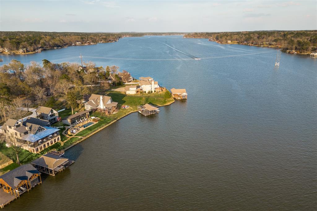 260 Cypress Marina Road Scroggins, TX 75480 - Photo 6 of 40 an aerial view of a house with a lake view