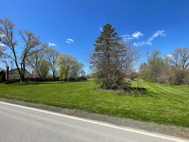 a view of a green field