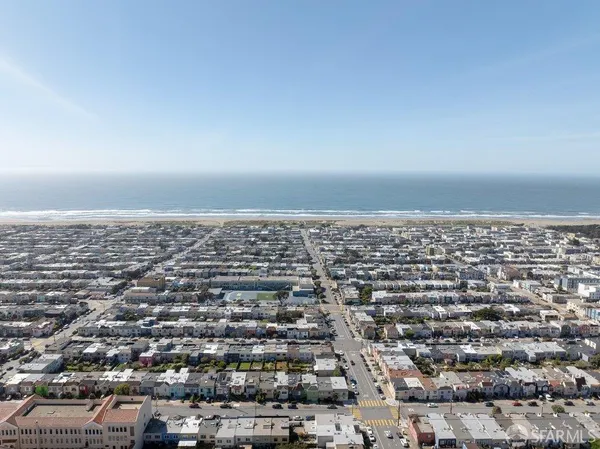 an aerial view of a