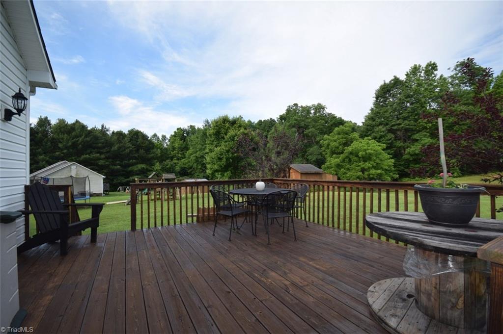 4596 Reid Road Elon, NC 27244 - Photo 19 of 21 Rear deck