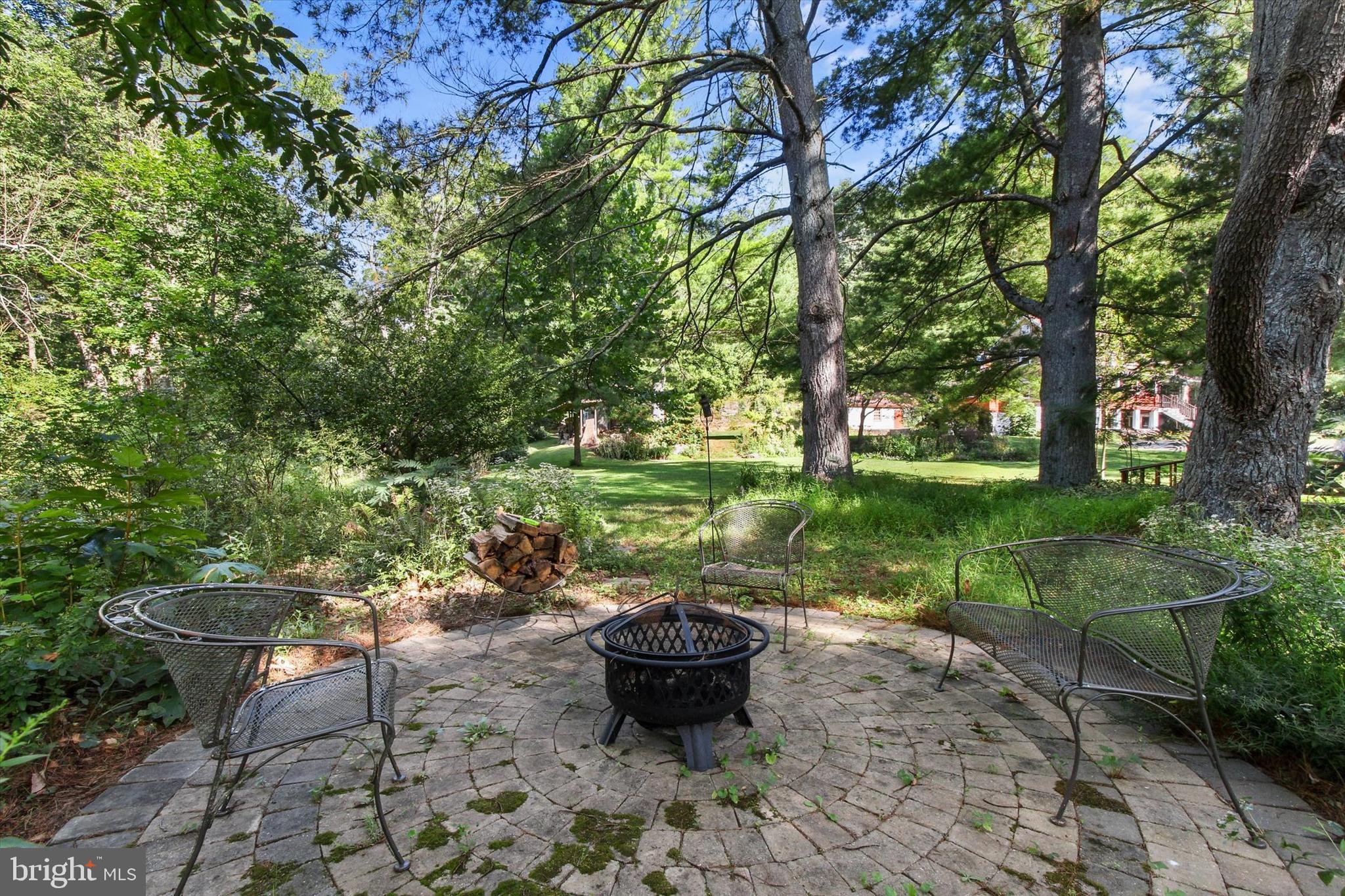 19866 5 Forks Road New Freedom, PA 17349 - Photo 35 of 39 Fire pit area is ready for chilly evenings
