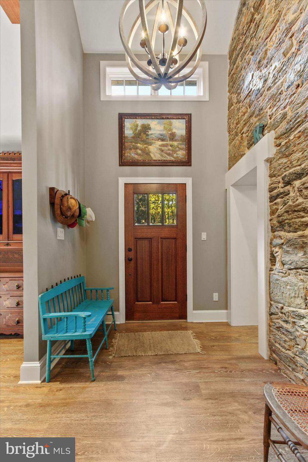 19866 5 Forks Road New Freedom, PA 17349 - Photo 9 of 39 Beautiful Entrance with stone wall