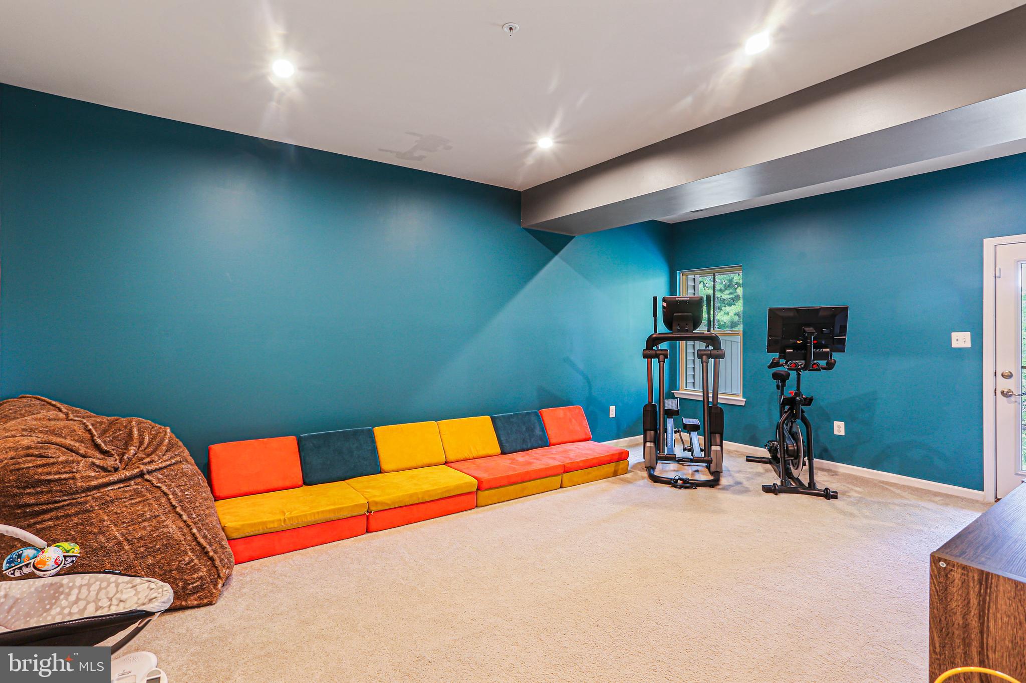 8319 Kippis Road Millersville, MD 21108 - Photo 30 of 49 1st floor rec room with access to back patio!