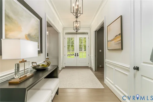 a very nice looking room with a large window