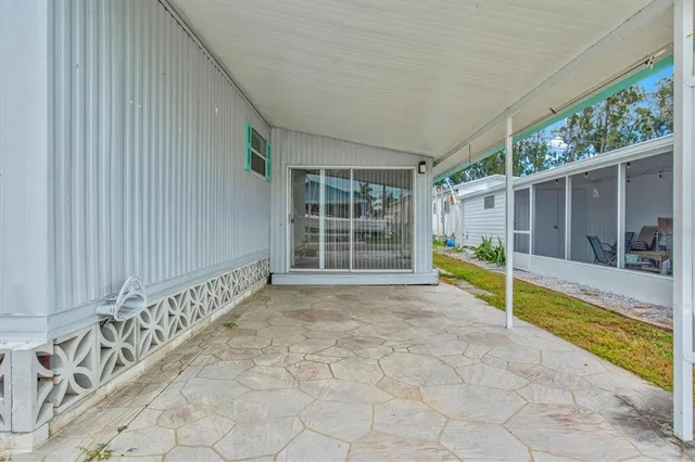 a view of a city with an ocean view