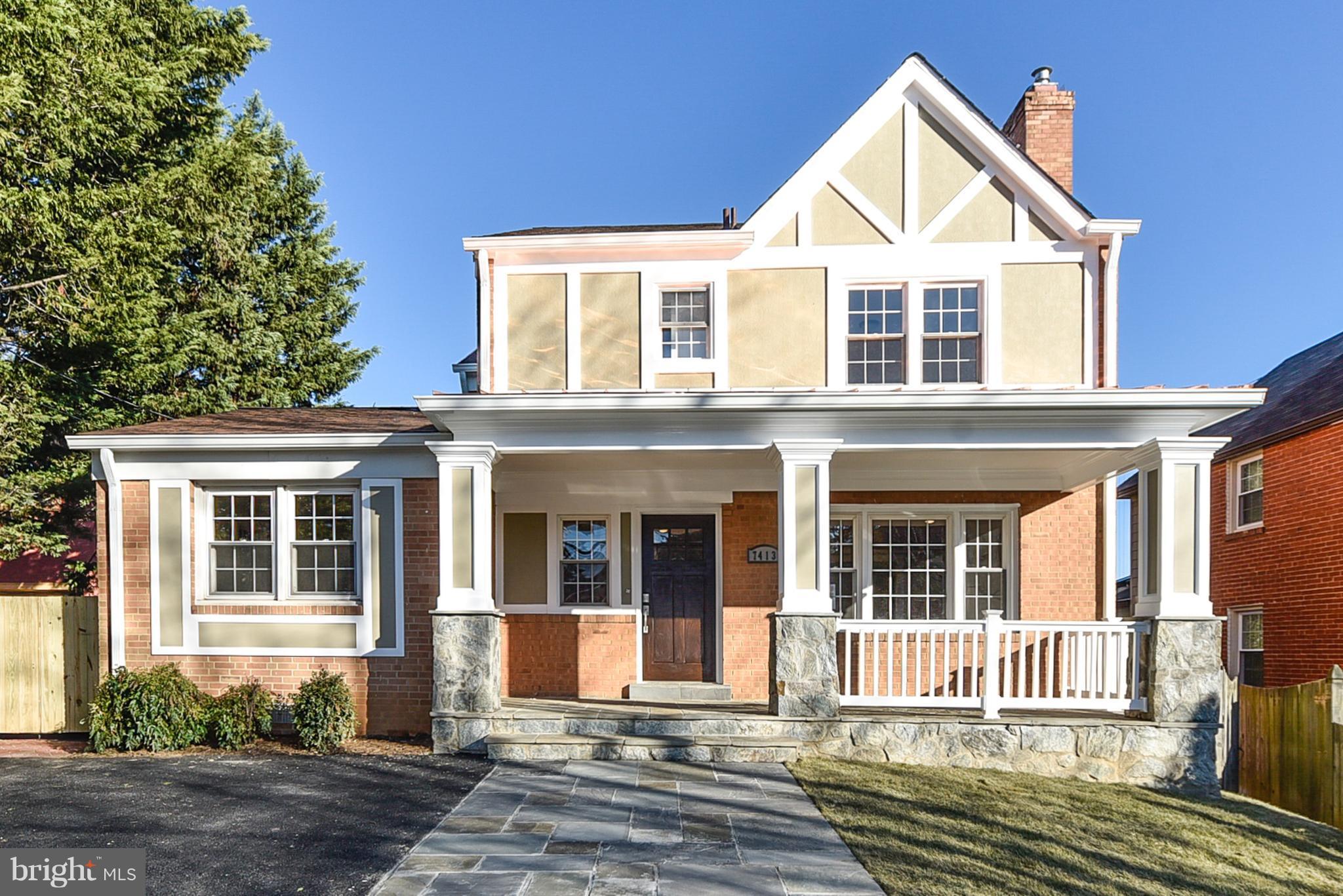7413 Beverly Road Bethesda, MD 20814 - Photo 1 of 30 Over 200K Renovation in 2015