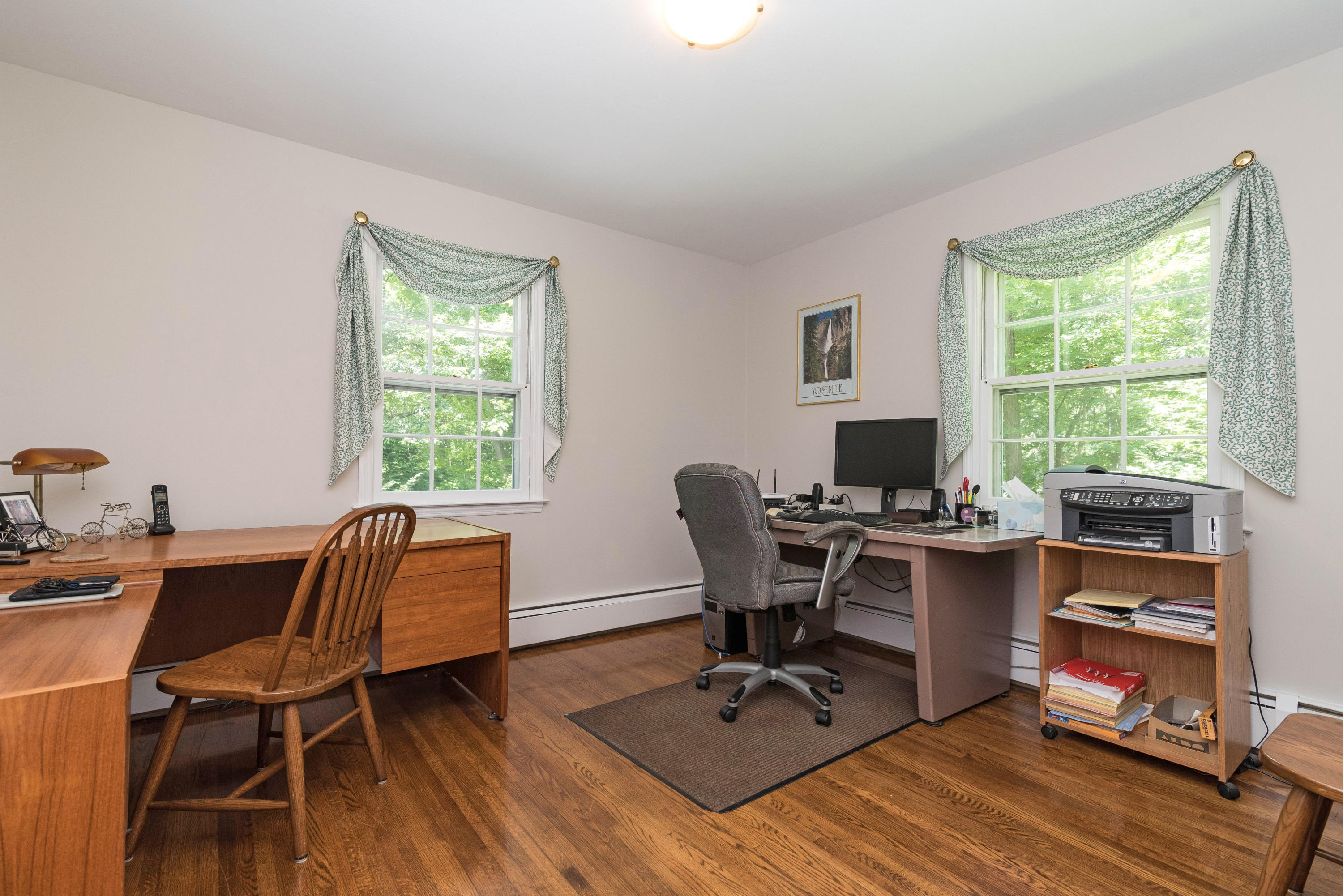 24 Hannahs Road Stamford, CT 06903 - Photo 13 of 28 a view of a workspace with furniture and a window