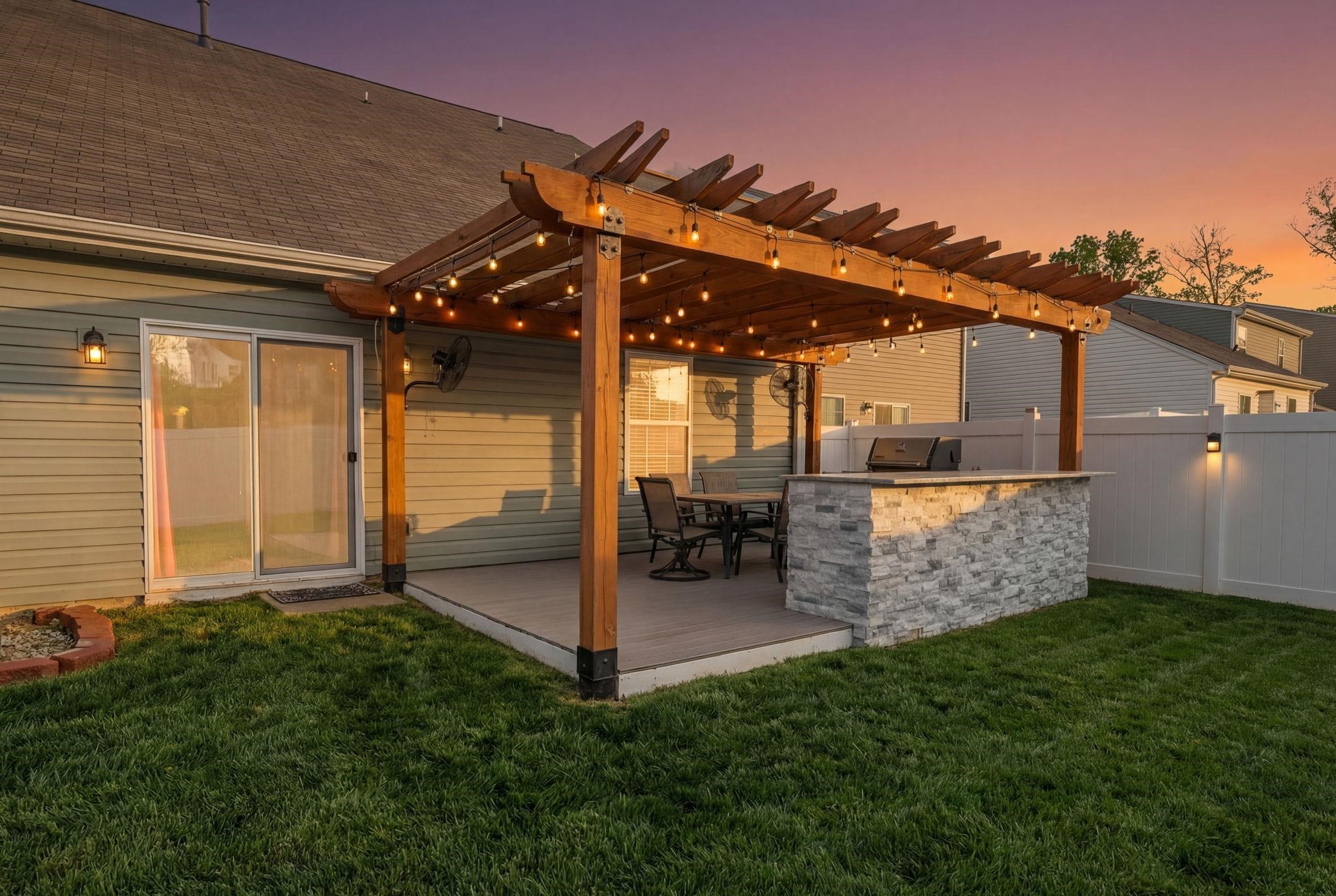 1422 Penrith Court Boiling Springs, SC 29316 - Photo 27 of 50 Dusk & Summer Grass Layover