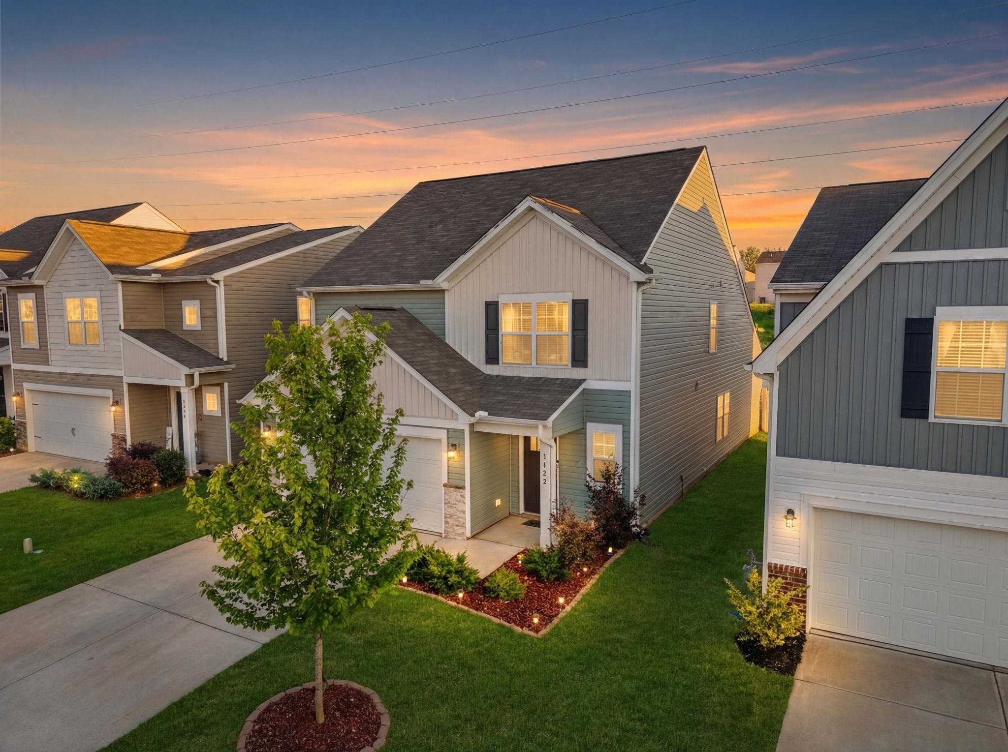 1422 Penrith Court Boiling Springs, SC 29316 - Photo 3 of 50 Dusk & Summer Grass Layover
