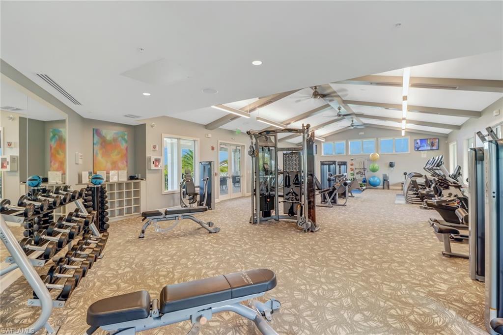 10588 Jackson Square Drive Estero, FL 33928 - Photo 42 of 50 a view of a room with gym equipment