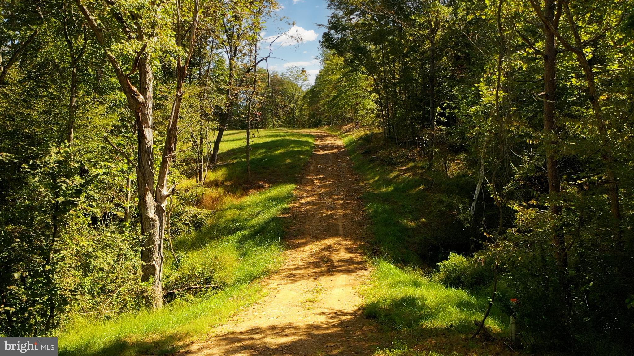 main entrance to large lot on the hill