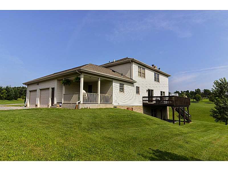 675 Scott Ridge Road Harmony, PA 16037 - Photo 3 of 24 Exterior Back. Covered Side Porch