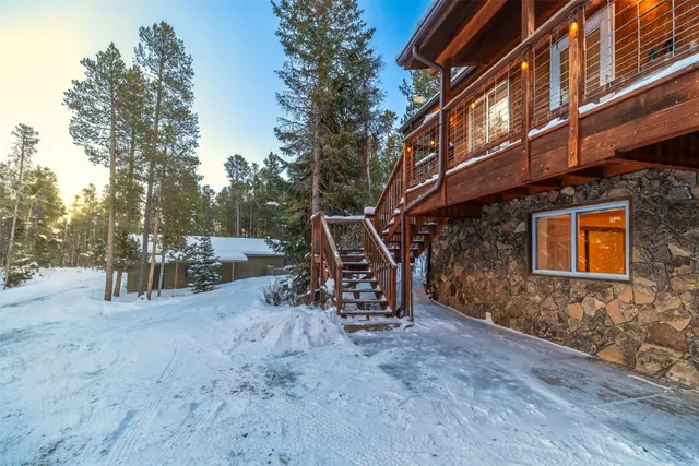 a view of outdoor space with trees