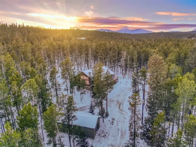 a view of city and mountain