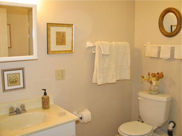 256 Sandpiper Lane Tisbury, MA 02568 - Photo 25 of 25 a bathroom with a sink and a mirror