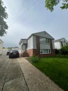a car parked in front of house