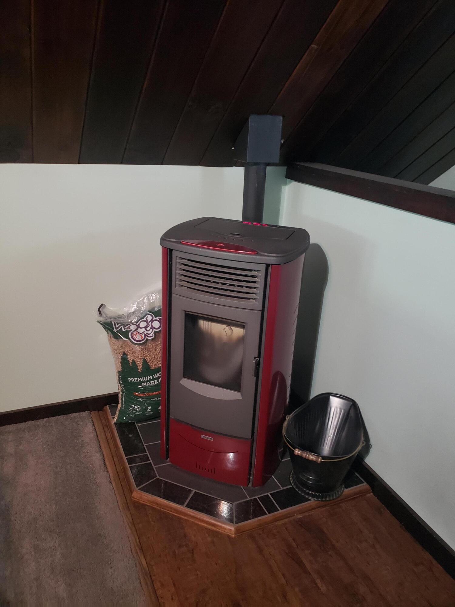 4 Pineau Street Jay, ME 04239 - Photo 42 of 48 Pellet stove.