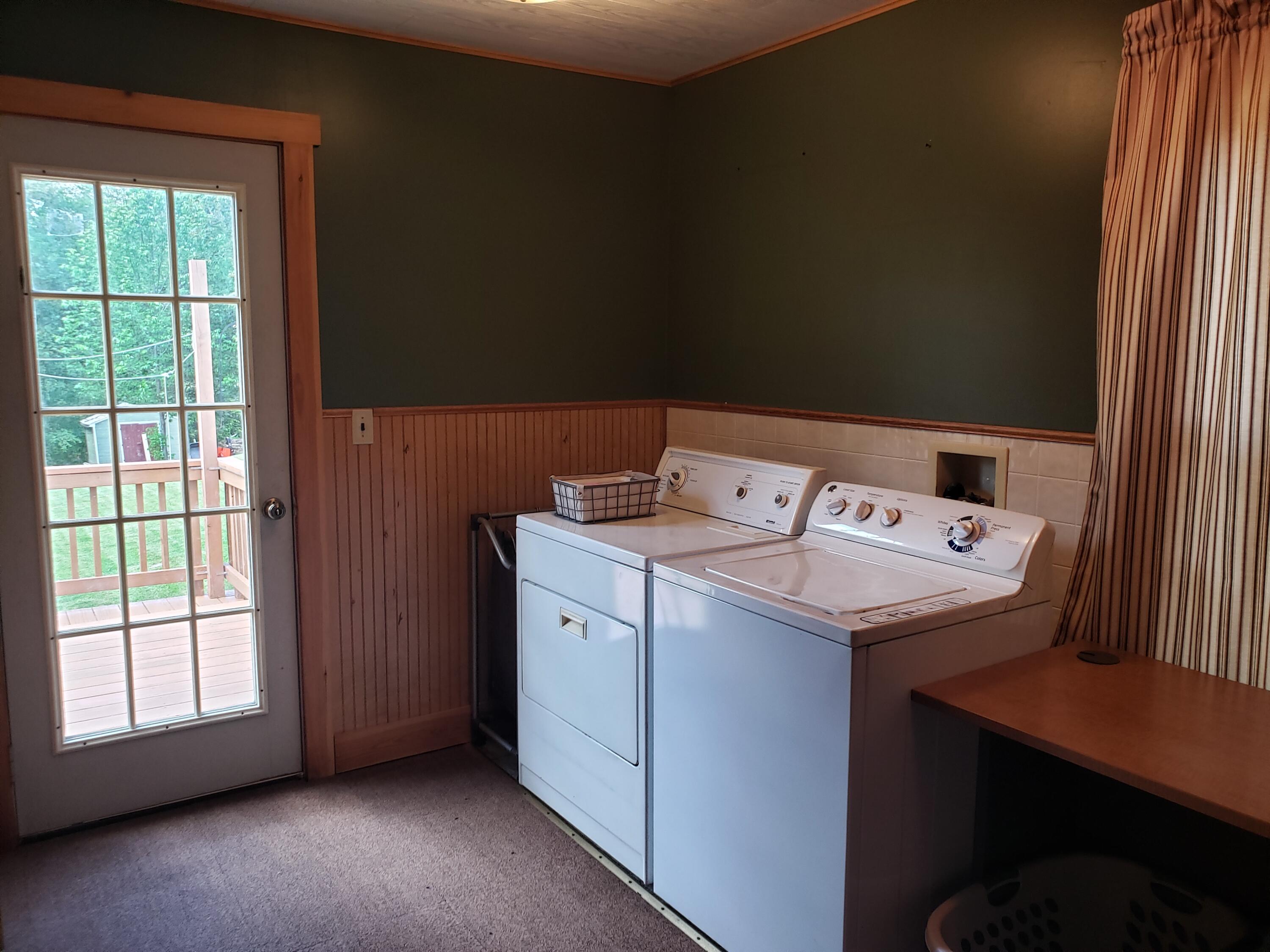 4 Pineau Street Jay, ME 04239 - Photo 45 of 48 Laundry room w/ access to back deck.
