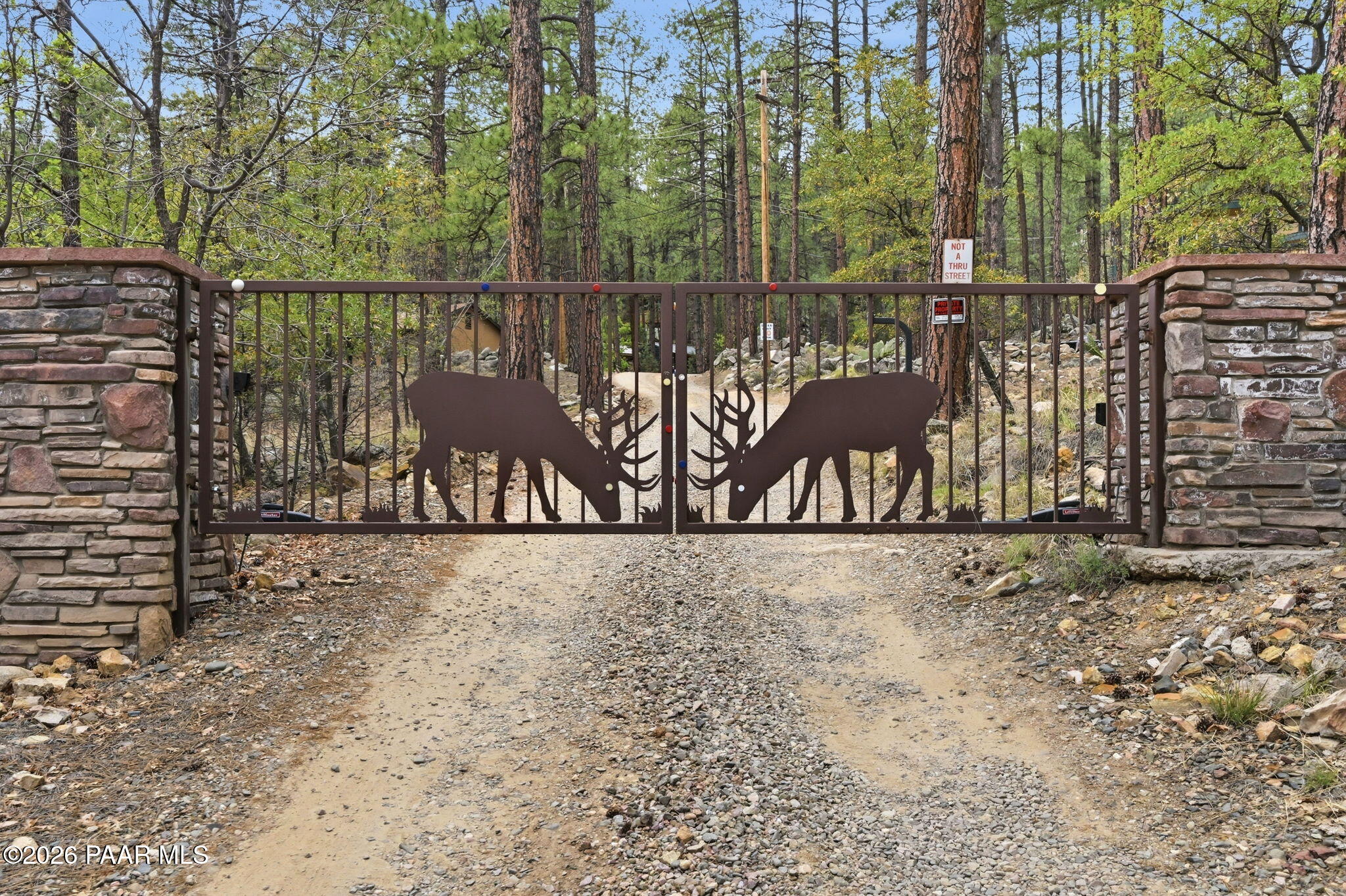 5059 East Rupert Road Prescott, AZ 86303 - Photo 2 of 43 2-Front Gate
