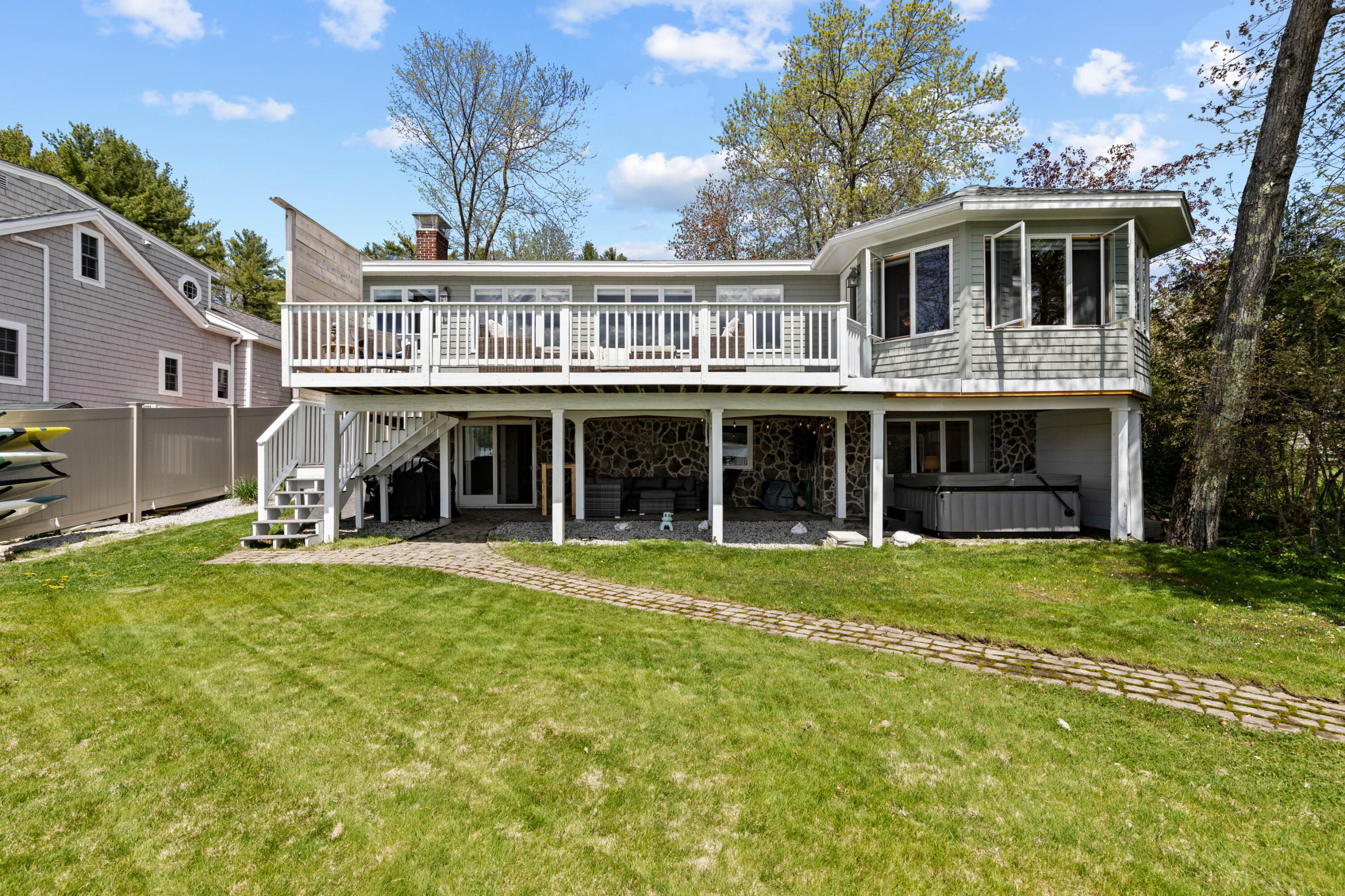 17 Indian Cove Road Windham, ME 04062 - Photo 45 of 66 Property from Waterfront #2