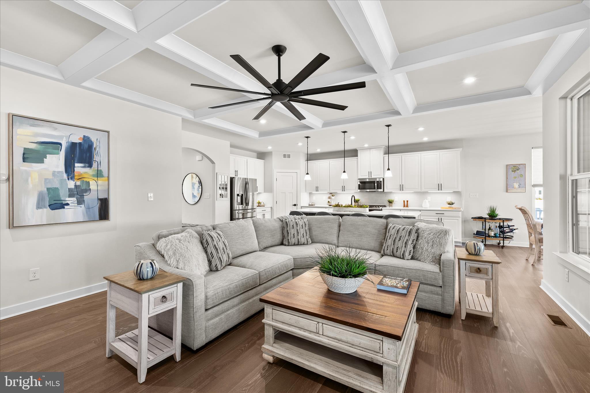 32225 Heritage Road Lewes, DE 19958 - Photo 9 of 74 a living room with furniture kitchen view and a potted plant