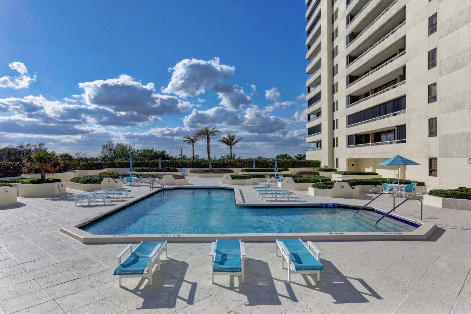 5280 North Ocean Drive, Unit 12F Riviera Beach, FL 33404 - Photo 42 of 66 POOL