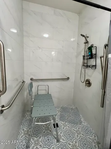 a front view of a building