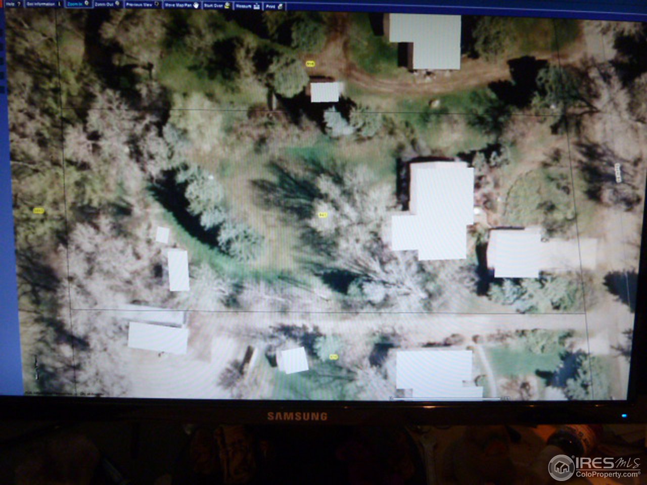 841 Gapter Road Boulder, CO 80303 - Photo 17 of 25 see property lines (from Boulder website)