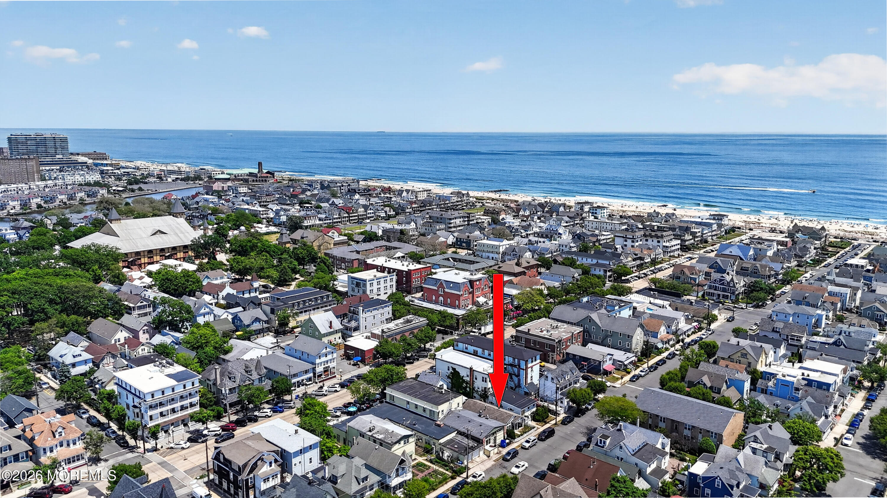 65 Heck Avenue Ocean Grove, NJ 07756 - Photo 31 of 37 an aerial view of a city
