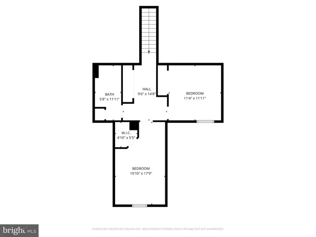 an aerial view of a house with a big yard