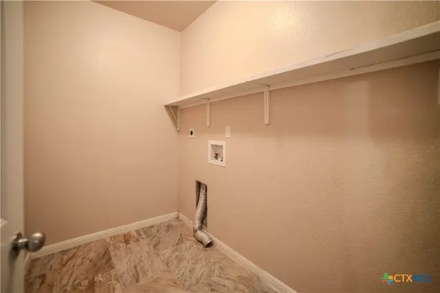 a view of a storage & utility room