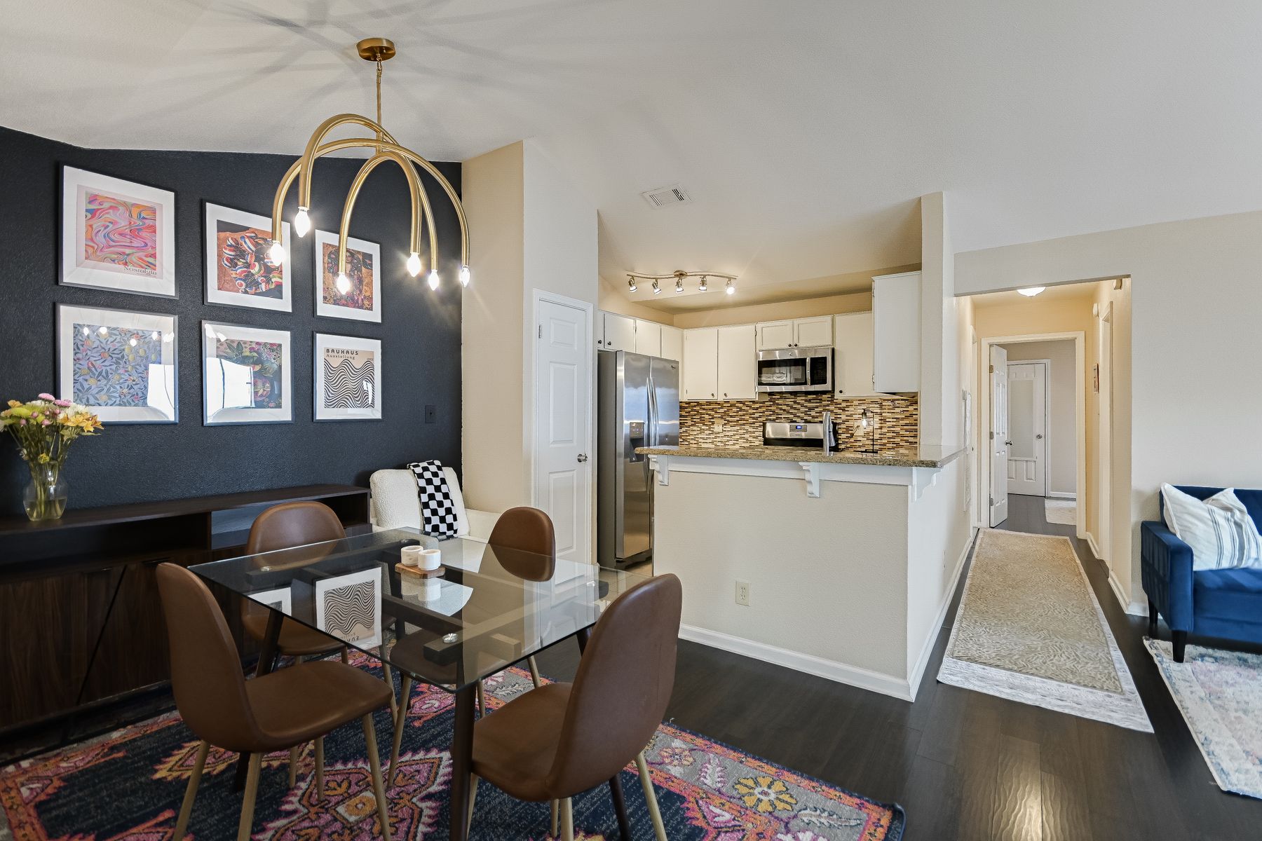 2605 Garrettson Drive, Unit A Austin, TX 78748 - Photo 6 of 21 a dining room with furniture and window