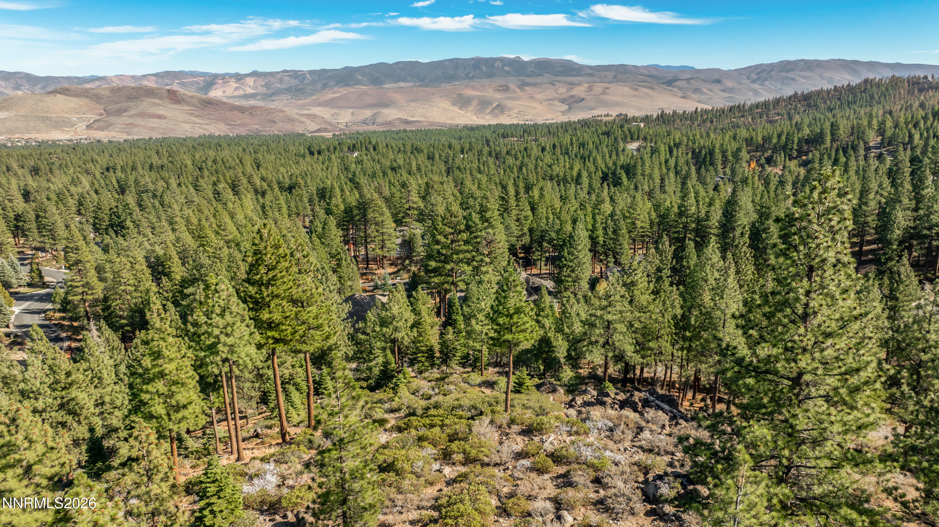 145 West Jeffrey Pine Road Reno, NV 89511 - Photo 8 of 16 a view of a lush green hillside and a mountain