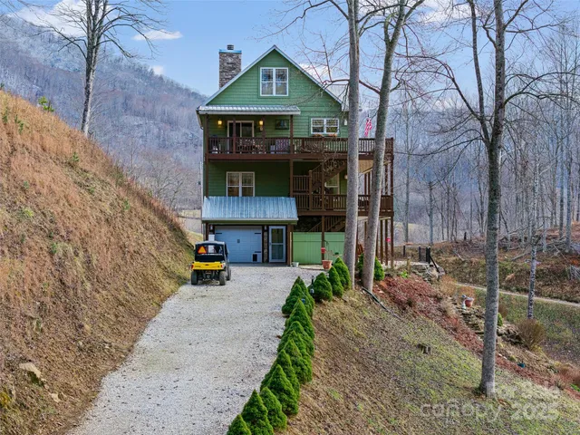 a view of house with outdoor space