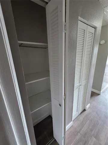 a view of closet