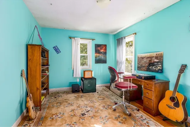 a view of a house with sitting area