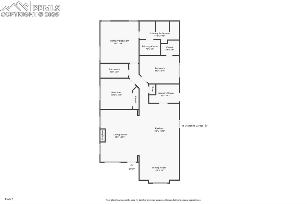 489 Due S Road Florissant, CO 80816 - Photo 40 of 41 a picture of a floor plan