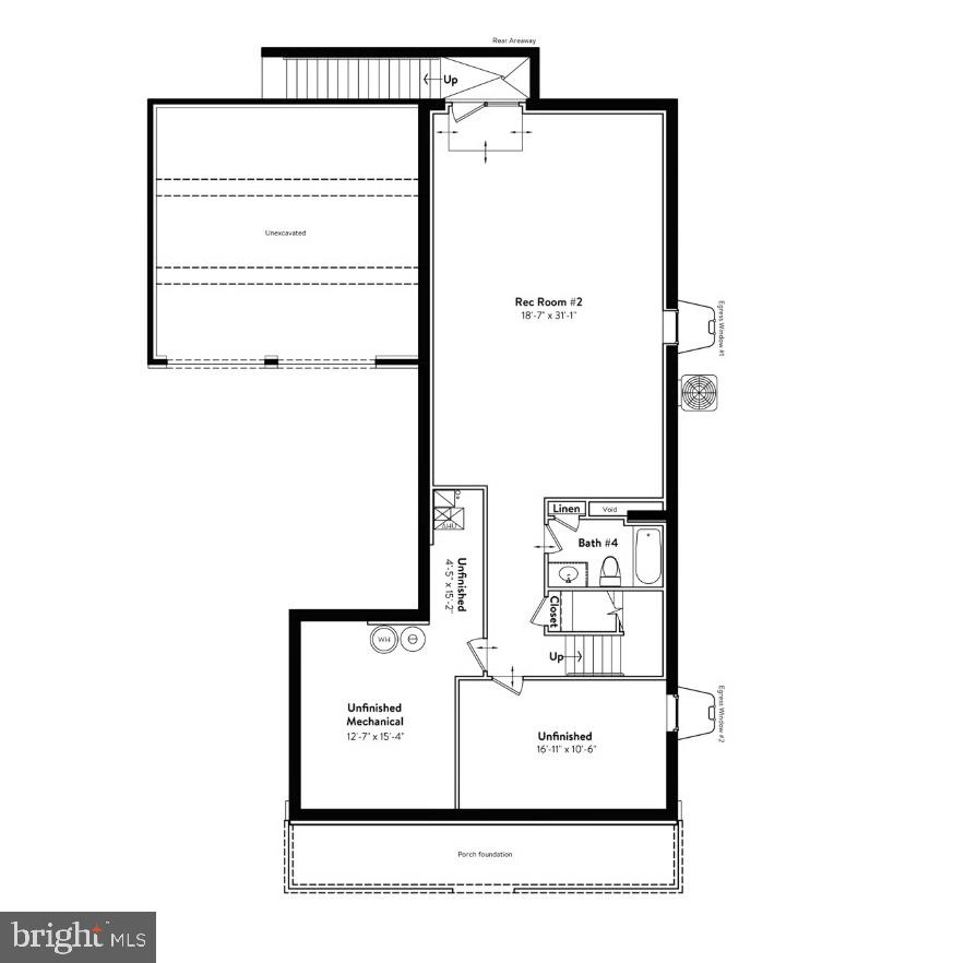 2570 Blue Rdg Avenue, Unit HOMESITE 112 Marshall, VA 20115 - Photo 18 of 30 Soren 43-F2 – Homesite 112 Lower Level