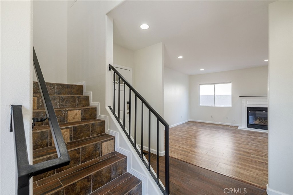 1128 Pacific Avenue Long Beach, CA 90813 - Photo 18 of 33 a view of entryway and hall with wooden floor