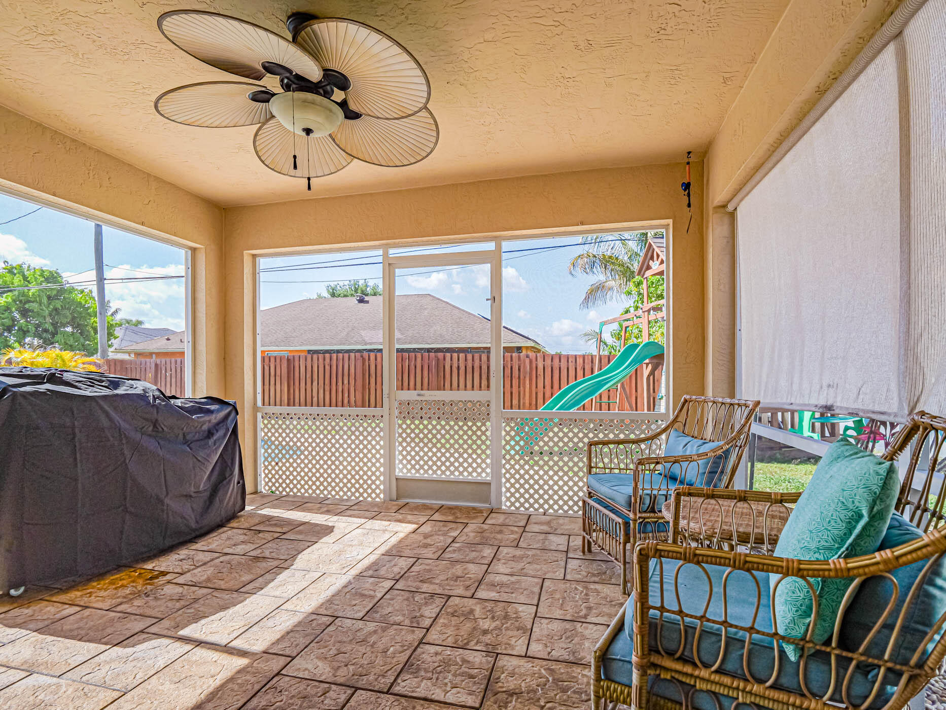 696 Southwest Jada Road Port St. Lucie, FL 34953 - Photo 28 of 38 Screened Porch