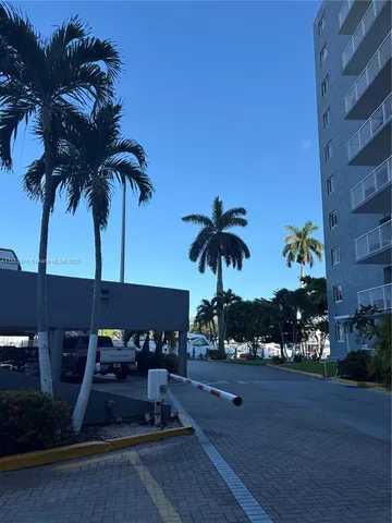 a close view of car parked