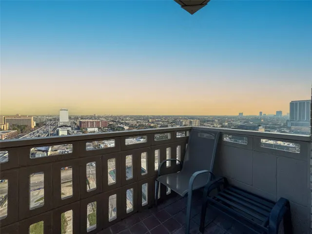 a view of a terrace with sitting area