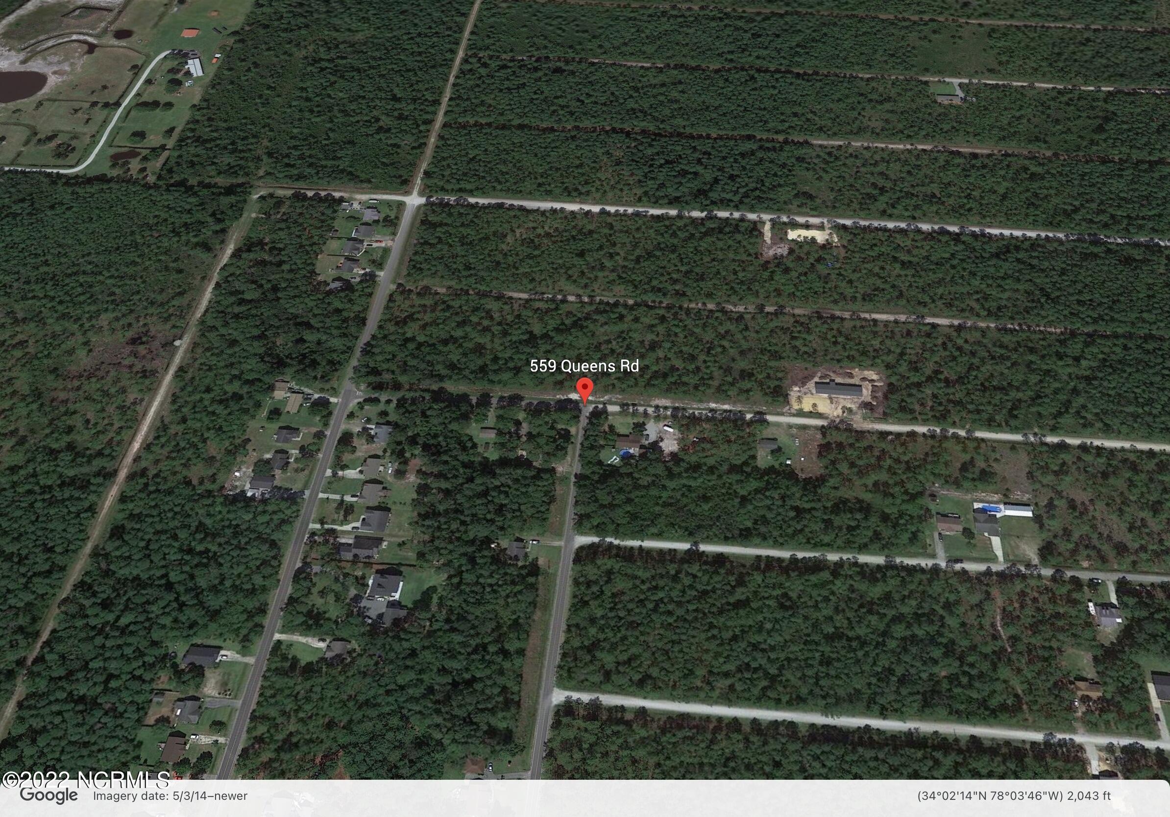 559 Queens Road Boiling Spring Lakes, NC 28461 - Photo 1 of 1 AERIAL