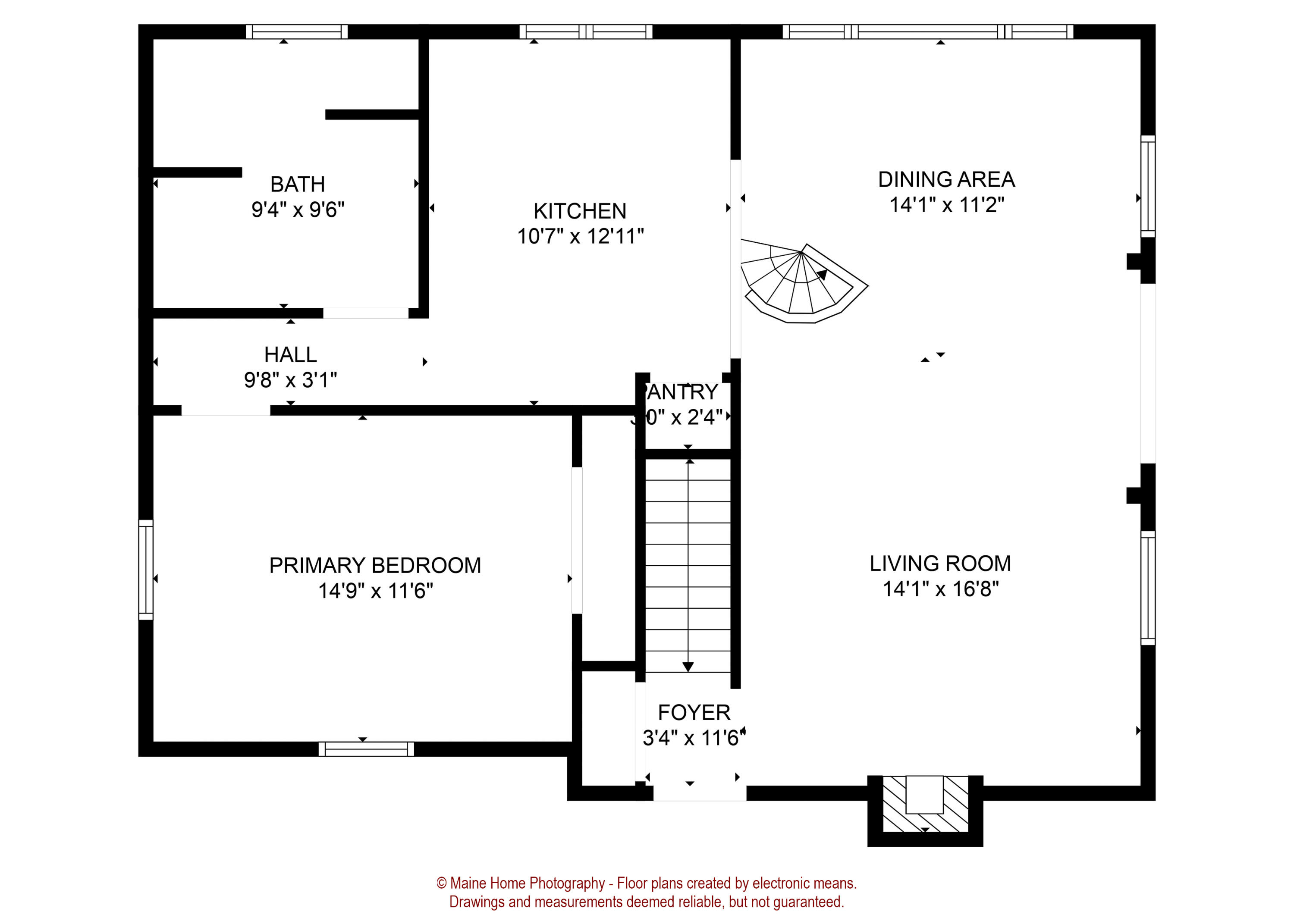 2032 Ridgeview Road Carrabassett Valley, ME 04947 - Photo 45 of 64 2nd floor